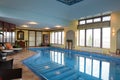 Home indoor pool Royalty Free Stock Photo