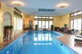 Home indoor pool Royalty Free Stock Photo