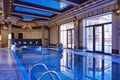 Home indoor pool Royalty Free Stock Photo