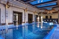 Home indoor pool Royalty Free Stock Photo