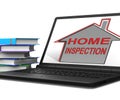 Home Inspection House Tablet Means Examine Property Safety And Q