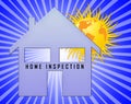 Home Inspection Report Icon Shows Property Condition Audit - 3d Illustration Royalty Free Stock Photo