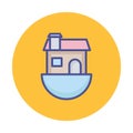 Home insurance Isolated Vector icon which can easily modify or edit Royalty Free Stock Photo