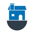 Home insurance Isolated Vector icon which can easily modify or edit Royalty Free Stock Photo