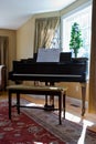 Home Interior Room With Piano Royalty Free Stock Photo