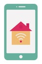 Home internet access Flat Vector icon which can easily modify or edit