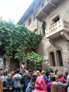 Home of Juliet in Verona Royalty Free Stock Photo