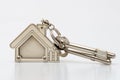 Home key on tabel. Concept for real estate busines Royalty Free Stock Photo