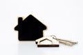 Home key on tabel. Concept for real estate busines Royalty Free Stock Photo