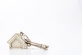 Home key on tabel. Concept for real estate busines Royalty Free Stock Photo