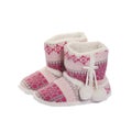 Home knitted ugg boots