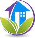 Home leaf logo