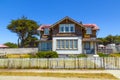 Home of lightkeeper of Point Cabrillo Lighthouse Royalty Free Stock Photo