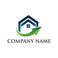 Home loan logo, Real estate logo, Home with window,EPS 8,EPS 10