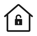 Home unlock icon