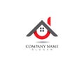 home logo buildings and symbols icons template