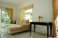 Home luxury interior decorate wide scene Royalty Free Stock Photo