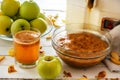 Home-made apple juice, pressing fruit Royalty Free Stock Photo