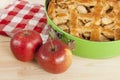 Home made apple pie Royalty Free Stock Photo