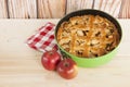 Home made apple pie Royalty Free Stock Photo