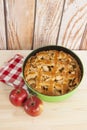 Home made apple pie Royalty Free Stock Photo