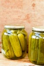 Home made pickled cucumber