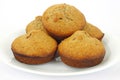 Home made bran muffins Royalty Free Stock Photo