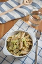 Home made broccoli pasta Royalty Free Stock Photo
