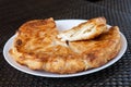 Cheese pie plate in Serbian style - Burek sa sirom