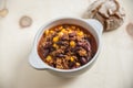 Home made Chili con carne Royalty Free Stock Photo