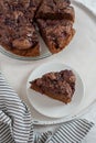 Home made chocolate cherry cake Royalty Free Stock Photo