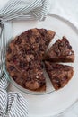 Home made chocolate cherry cake Royalty Free Stock Photo