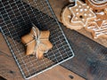 Home Made Christmas Cookies Royalty Free Stock Photo