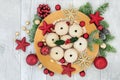 Home Made Christmas Mince Pies Royalty Free Stock Photo