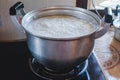 Home made congee from jusmin rice ,Asian rice porridge