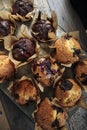 Home Made Cranberry Chocolate Muffins