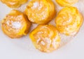 Home Made Cream Puff Close Up III Royalty Free Stock Photo
