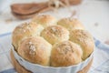 Home made dinner rolls Royalty Free Stock Photo