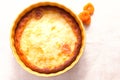 Home made french pie Royalty Free Stock Photo