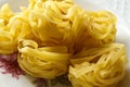 Home made fresh pasta Royalty Free Stock Photo
