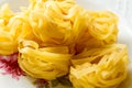 Home made fresh pasta Royalty Free Stock Photo