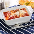 Home made Italian beef meatballs Royalty Free Stock Photo