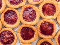 Homemade Jam Tarts Royalty Free Stock Photo