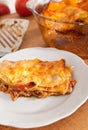 Home made lasagne Royalty Free Stock Photo