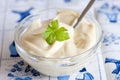 Home made mayonaise Royalty Free Stock Photo