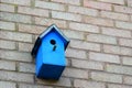 A Blue bird Nesting Box Royalty Free Stock Photo