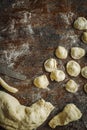 Home made Orecchiette pasta Royalty Free Stock Photo