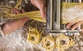Home made pasta Royalty Free Stock Photo
