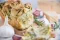 Home made pull apart bread Royalty Free Stock Photo