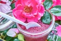 Home made rose petal jam